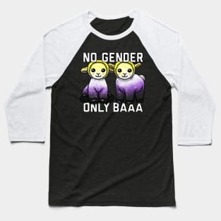 No Gender Only Baaa Baseball T-Shirt